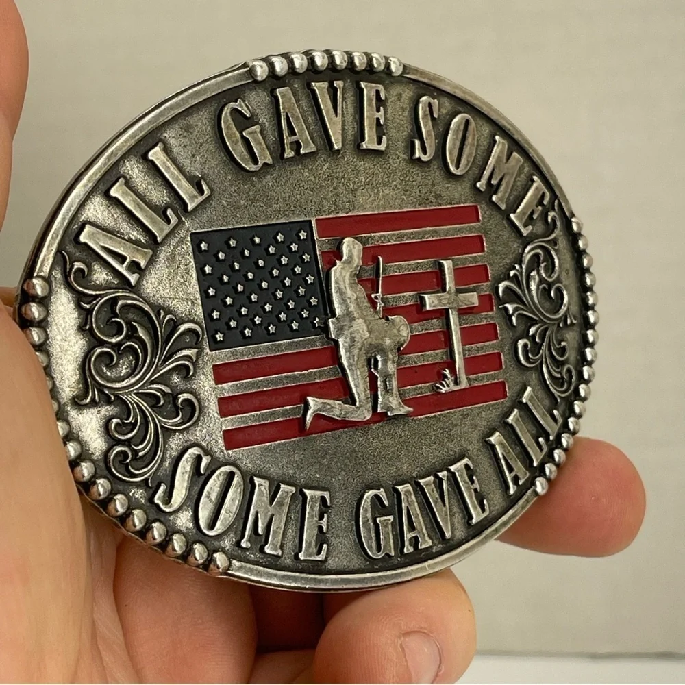 Cody James® Men's Military Memorial Belt Buckle   4x3